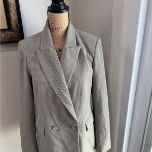 House of Harlow 1960 Checkered Blazer